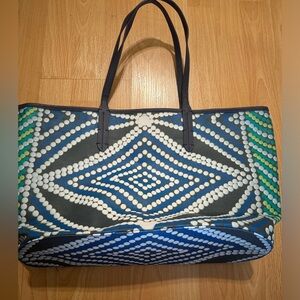 ORYANY St. Tropez Bead Print Coated Canvas Tote Bag